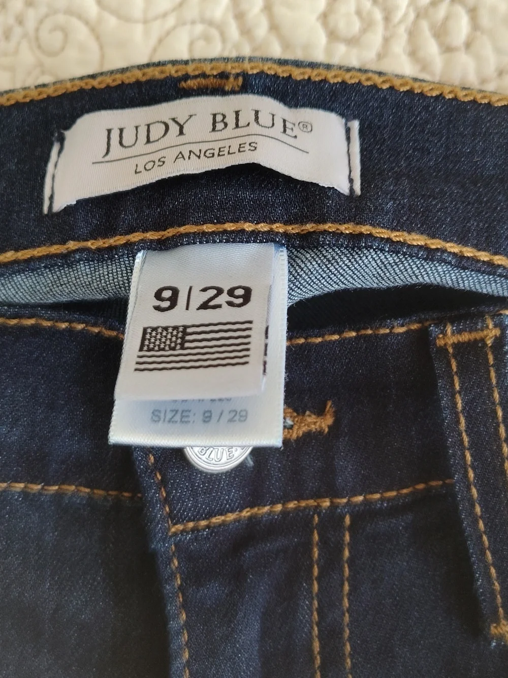 Judy Blue Dark Blue Flare Wide Leg Jeans‎ Size 9/29